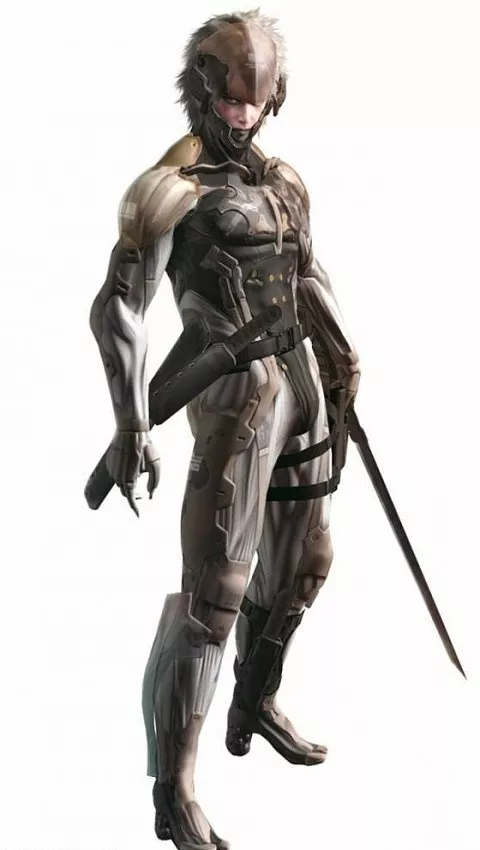 Raiden Game Character 3d model Raiden Game Character 3d model