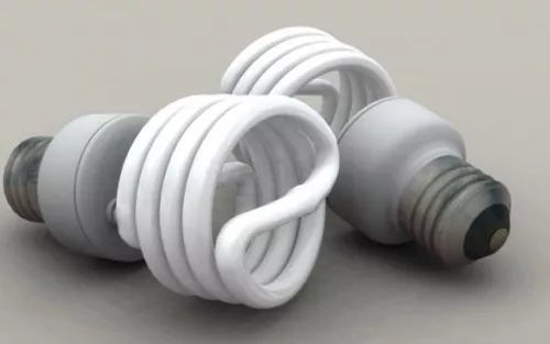 Transparent Light Bulb 3d model