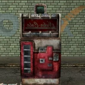 Pop Machine Nuka Cola 3d model