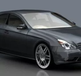 Mercedes Cls Super Car 3d model