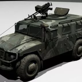 Gaz Tiger Car 3d model