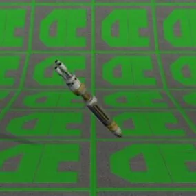 Laser Screwdriver Weapon 3d model