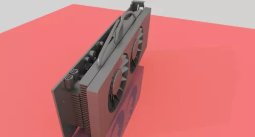 Nvidia Gtx 260 Vga 3d model Nvidia Gtx 260 Vga 3d model