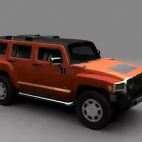 H3 Humvee 3d model