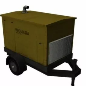 Generator Trailer 3d model