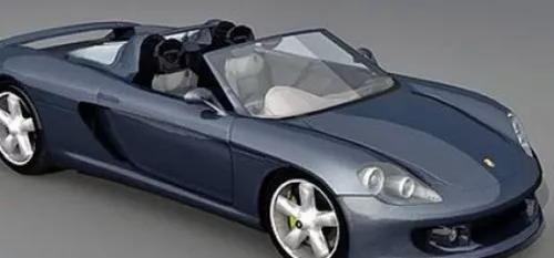 Porsche Carrera Gt 3d model Porsche Carrera Gt 3d model