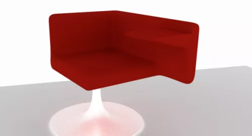 Modern Bar Chair 3d model Modern Bar Chair 3d model