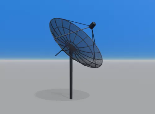 Satellite Antenna 3d model Satellite Antenna 3d model