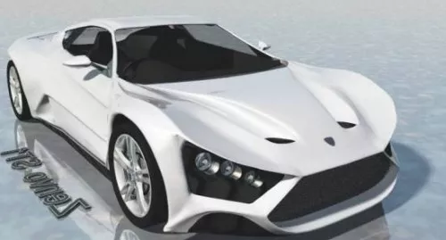 Zenvo St1 Car 3d model Zenvo St1 Car 3d model