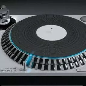 Technics Sl 1200 Electronics 3d model