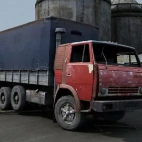 Kamaz Truck 3d model