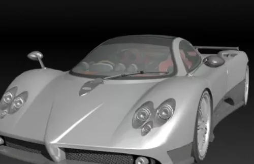 Pagani Zonda F Car 3d model Pagani Zonda F Car 3d model