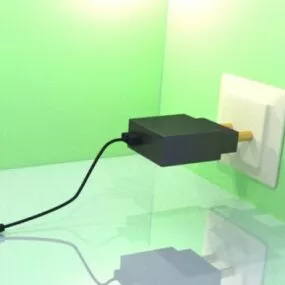 Android Phone Charger 3d model