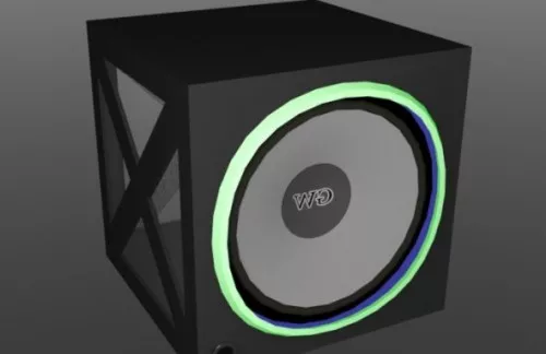 Sub Woofer 3d model Sub Woofer 3d model