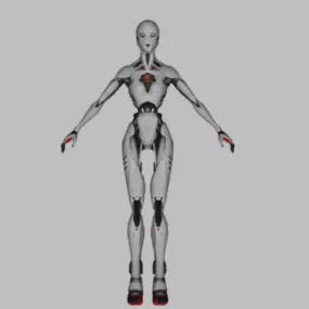 Valet Robot 3d model