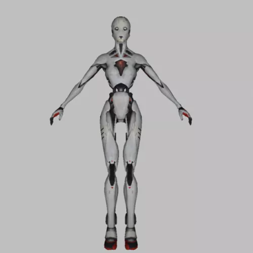Valet Robot 3d model Valet Robot 3d model