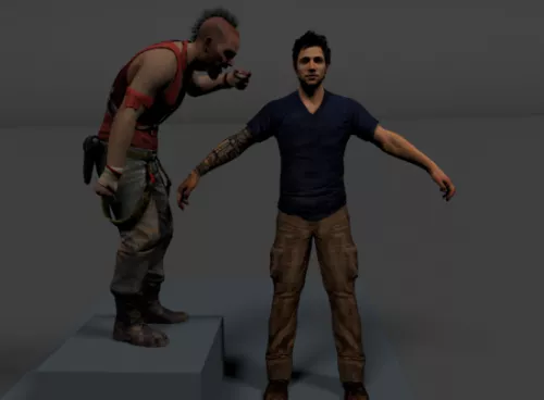 Farcry Jason Brody Character 3d model Farcry Jason Brody Character 3d model