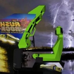 Rush Arcade Machine 3d model