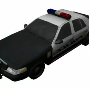 Police Car 3d model