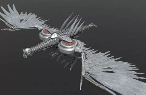 Laserbeak Robot 3d model Laserbeak Robot 3d model