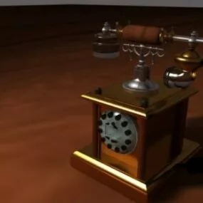 19th Telephone 3d model