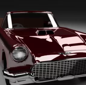 Ford Thunderbird Car 3d model