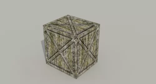 Scifi Crate Box 3d model