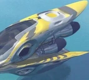 Orbiter Spaceship 3d model
