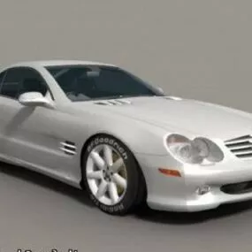 Mercedes Benz Sl500 Car 3d model