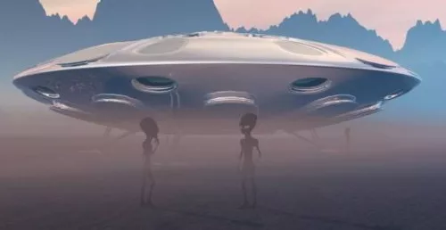 Ufo In Universe 3d model