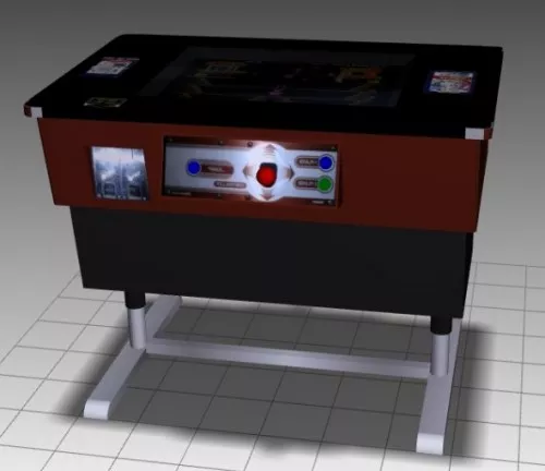 Classic Game Space Arcade 3d model