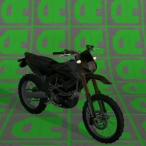 Old Bike 3d model