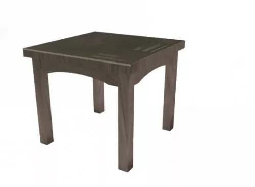 Wooden Bar Table 3d model Wooden Bar Table 3d model