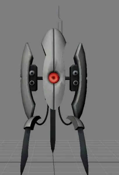 Portal Turret 3d model Portal Turret 3d model