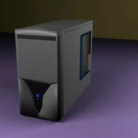 Computer Cpu Case 3d model