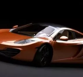 Mclaren Mp4 Car 3d model