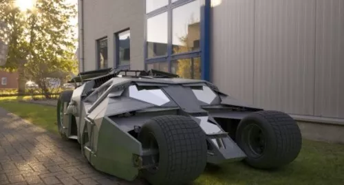 Batmobile Tumbler Vehicle 3d model Batmobile Tumbler Vehicle 3d model