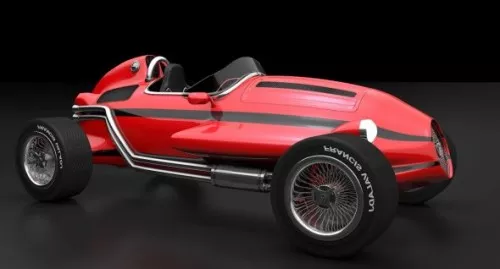 Racing Car Gt 3d model
