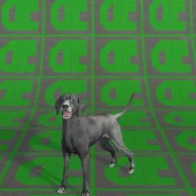 Dog 3d model