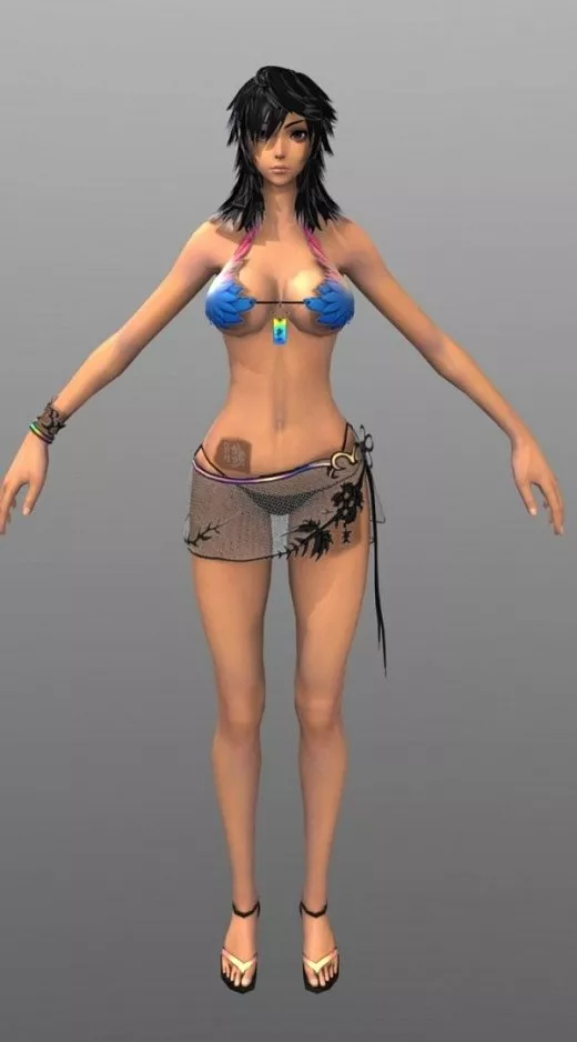Female Gon 3d model Female Gon 3d model