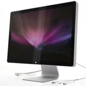 24 Inch Apple Led Cinema Display 3d model