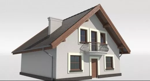 Cyprys House Building 3d model Cyprys House Building 3d model