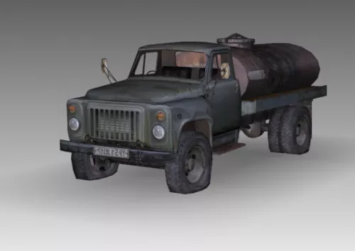 Gaz Truck 3d model Gaz Truck 3d model