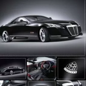 Maybach Exelero Car 3d model
