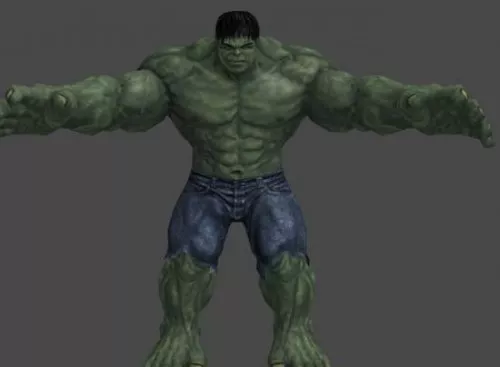 Hulk Character 3d model Hulk Character 3d model