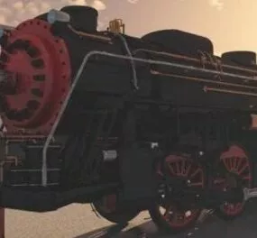 Locomotive Vehicle 3d model