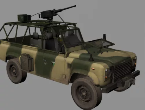 Military Off Road Truck 3d model Military Off Road Truck 3d model