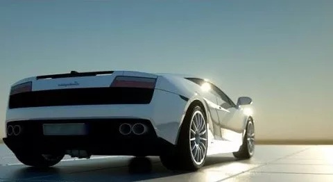 Red Lamborghini Reventon 3d model