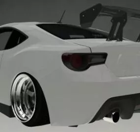 Scion Frs 2013 Car 3d model