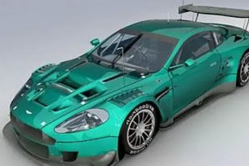 Aston Martin Dbr9 Car 3d model Aston Martin Dbr9 Car 3d model